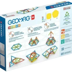 Geomag Ecofriendly Supercolor - 60 Pieces
