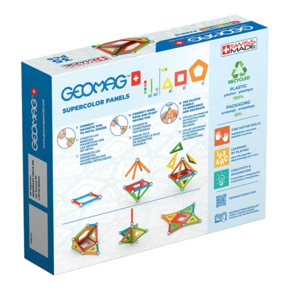Geomag Panels Supercolors - Ecofriendly 35 Pieces