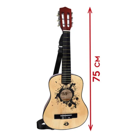 Guitare En Bois 75 Cm