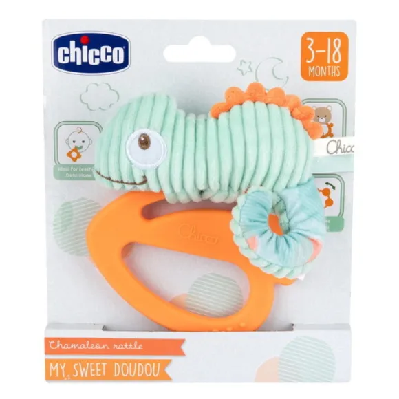 Hochet De Dentition Cameleon