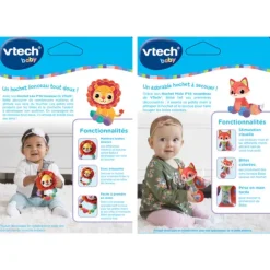 Hochet Malo Le Renardeau Ou Leo Le Lionceau - Baby Loulous