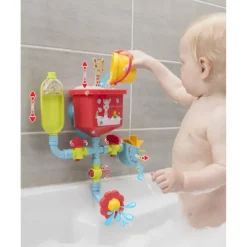 Jeu De Bain Tuyaux Folie Avec Hochet Maracas