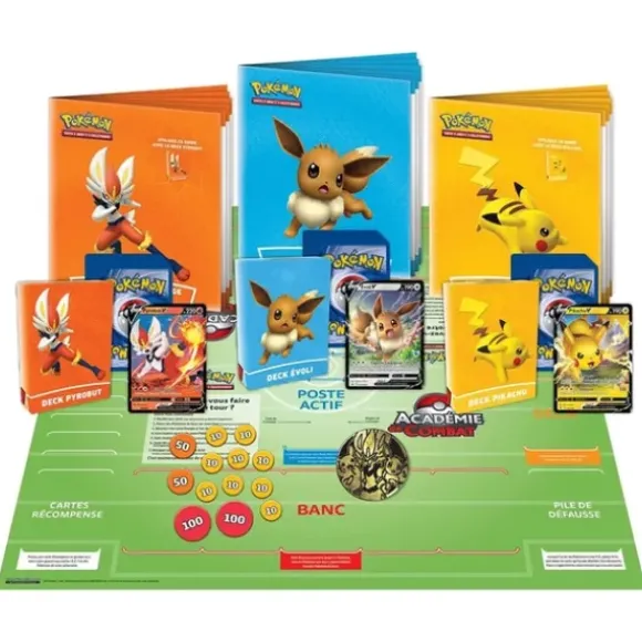 Jeu D'Initiation Pokemon Academie De Combat