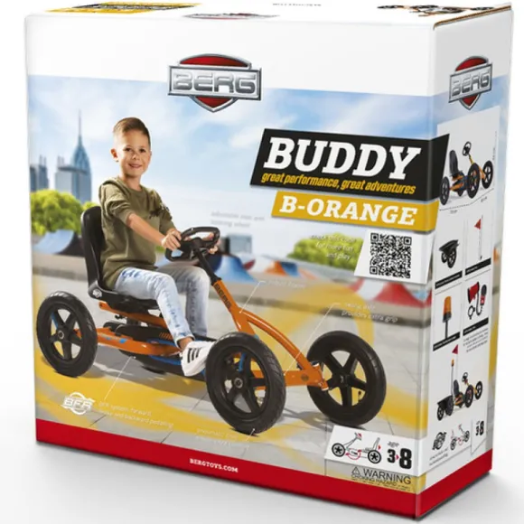Kart A Pedales Buddy B-Orange