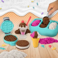Kinetic Sand - Coffret Delices Glaces - Sable Magique A Modeler