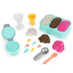 Kinetic Sand - Coffret Delices Glaces - Sable Magique A Modeler