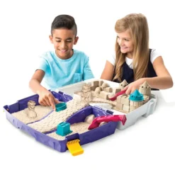 Kinetic Sand - Mallette D'Activités - Sable Magique A Modeler