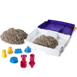 Kinetic Sand - Mallette D'Activités - Sable Magique A Modeler