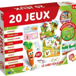 Labo Educatif 20 Jeux Carotte Magique
