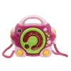 Lecteur Cd 2 Micros Rose