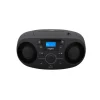 Lecteur Cd/Usb Portable Lumineux Noir