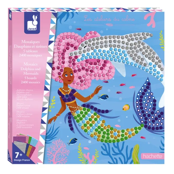 Les Ateliers Du Calme - Mosaique Sirenes Et Dauphins