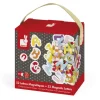 52 Lettres Magnetiques En Bois Splash