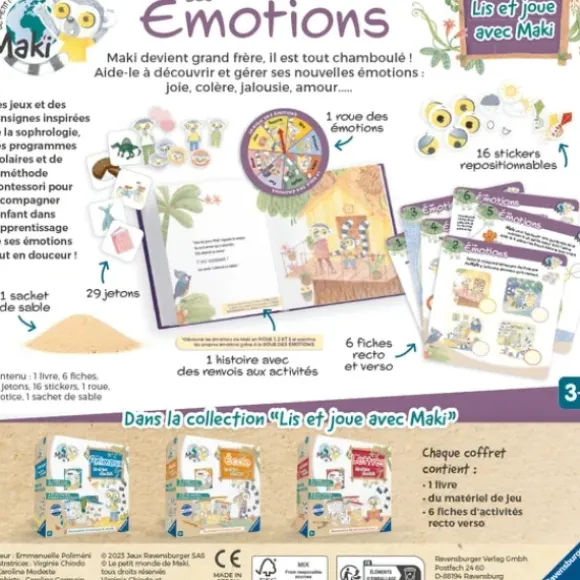 Lis Et Joue Avec Maki - Les Emotions
