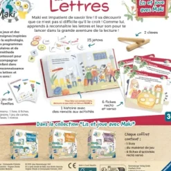 Lis Et Joue Avec Maki - Les Lettres