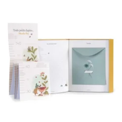 Livre De Naissance - Les Trois Petits Lapins
