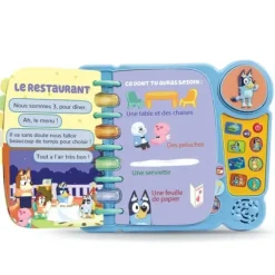 Livre Interactif Et Educatif Bluey