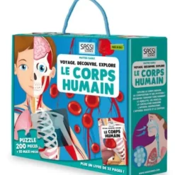 Livre Le Corps Humain En 2D - Voyage, Découvre, Explore