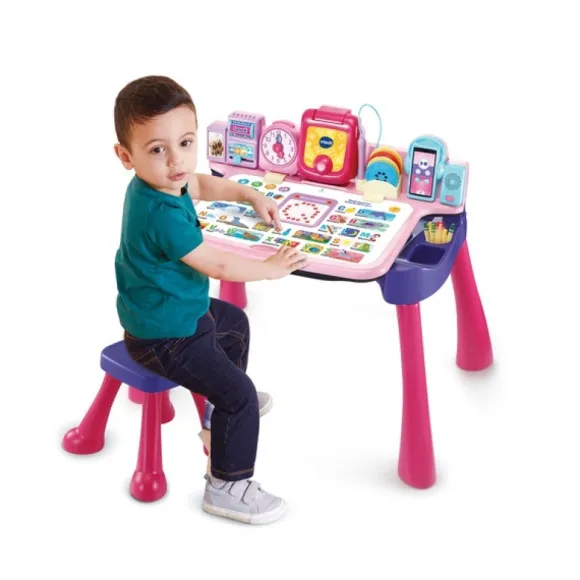 Magi Bureau Interactif 5 En 1 Rose