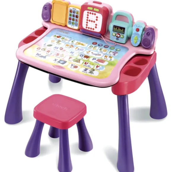 Magi Bureau Interactif 4 En 1 Rose