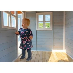 Maison En Bois Loft 100 Bleue