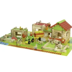 Ma Premiere Grande Ferme En Bois 130 Pieces