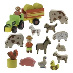Ma Premiere Grande Ferme En Bois 130 Pieces