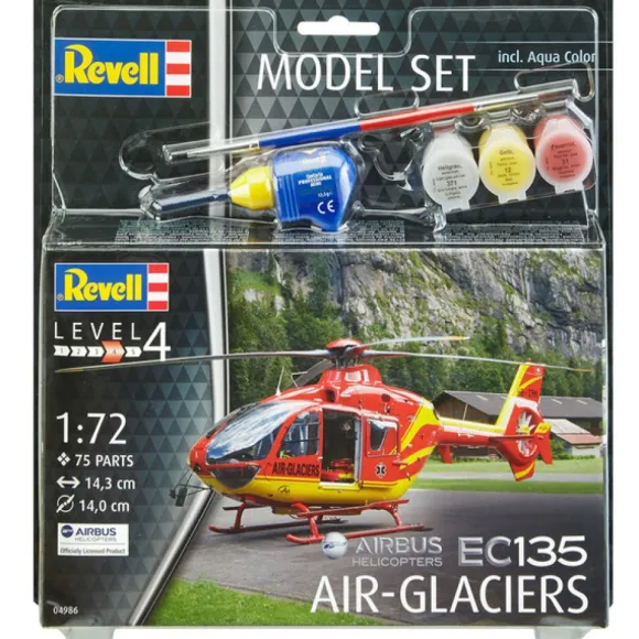 Maquette Airbus Helicoptere Ec135 Air-Glaciers