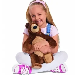Masha & Michka - Peluche Michka 43 Cm