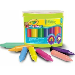 24 Maxi Crayons A La Cire