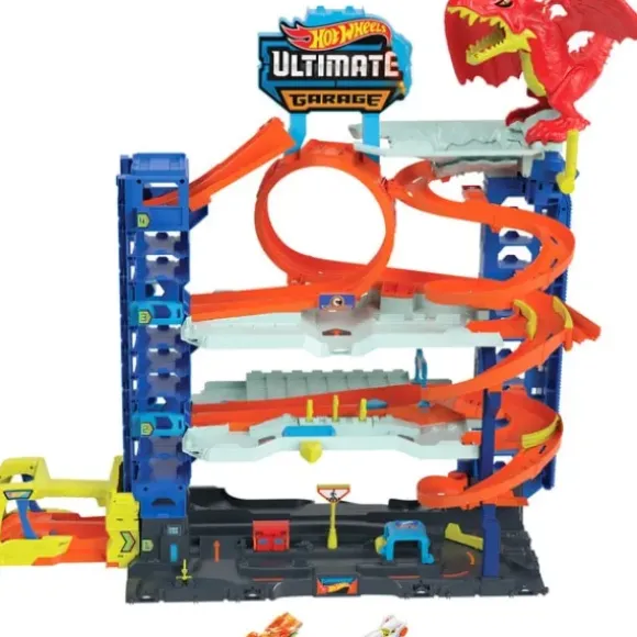 Mega Transporteur Dino - Hot Wheels