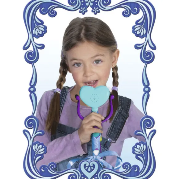 Micro Sur Pied Avec Amplificateur - Disney La Reine Des Neiges