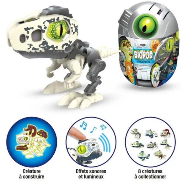 Mini Robot Dinosaure A Construire - Ycoo - Biopod - Capsule Aleatoire