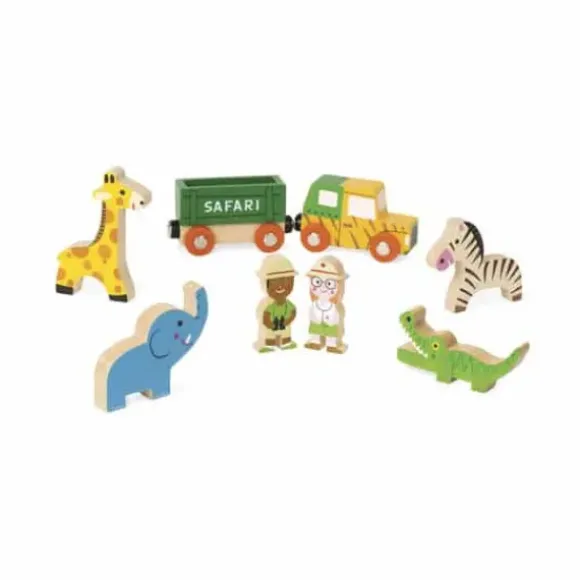 Mini Story - Figurines Safari En Bois
