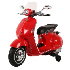 Moto Electrique Vespa 12V Rouge