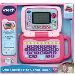 Ordinateur - Tablette P'Tit Genius Touch Mauve