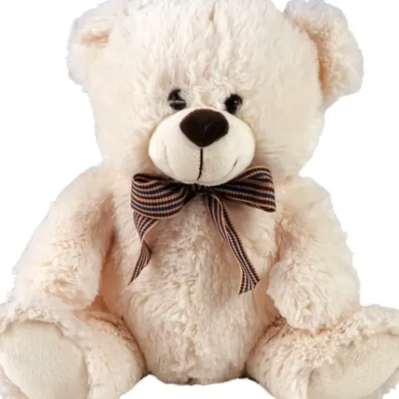 Ours En Peluche Noeud Papillon 28 Cm
