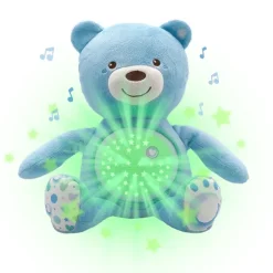 Ourson Projecteur Baby Bear Bleu