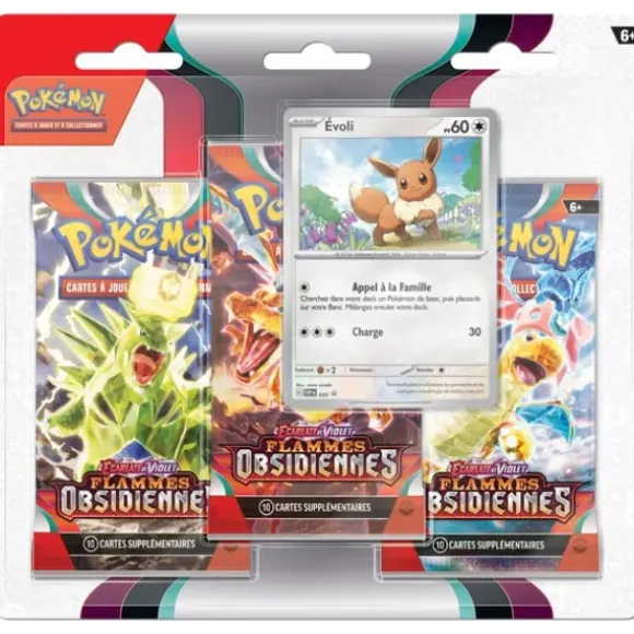 Pack 3 Boosters Pokemon Ecarlate Et Violet 3