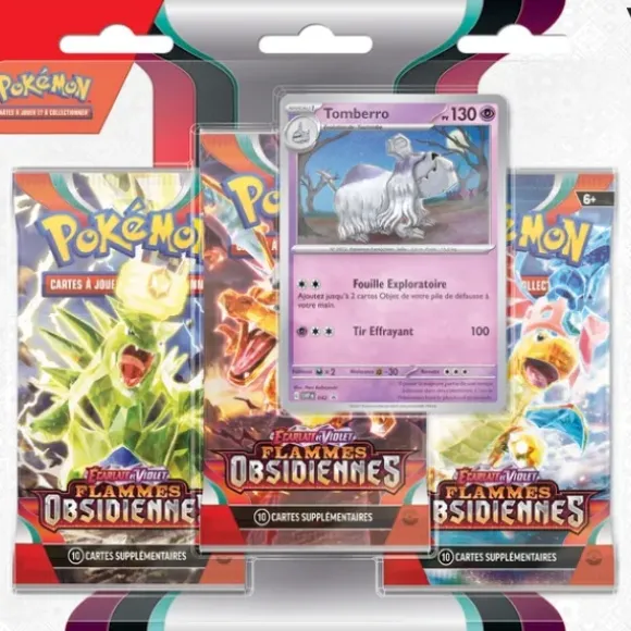 Pack 3 Boosters Pokemon Ecarlate Et Violet 3