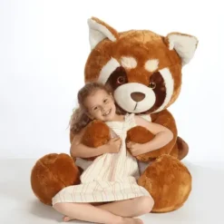 Panda Roux Geant 120 Cm