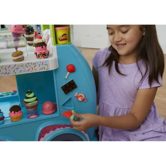 Pate A Modeler - Camion De Glace Geant Play-Doh Kitchen