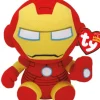 Peluche Beanie Babies Marvel - Iron Man 15 Cm