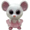 Peluche Beanie Boo'S - Nina La Souris 15 Cm