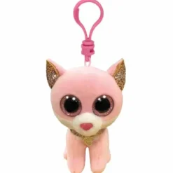 Peluche Beanie Boo'S Porte-clés Fiona Le Chat