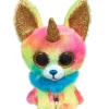 Peluche Beanie Boo'S - Yips Le Chihuahua Licorne 15 Cm