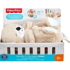 Peluche Interactive Ma Loutre Calins Bonne Nuit