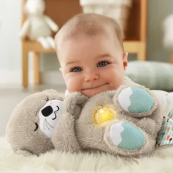 Peluche Interactive Ma Loutre Calins Bonne Nuit
