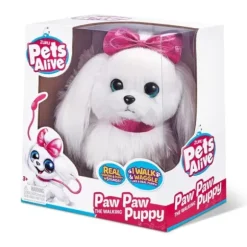 Peluche Interactive Pets Alive Walking Puppy