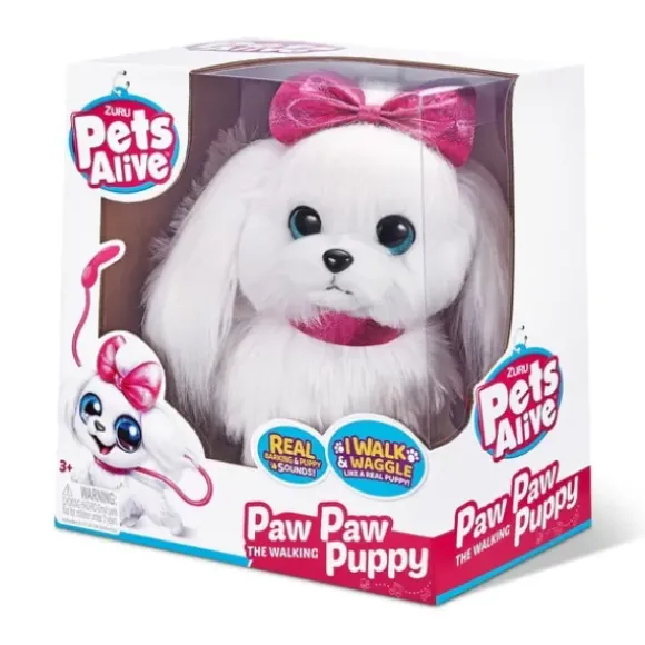 Peluche Interactive Pets Alive Walking Puppy